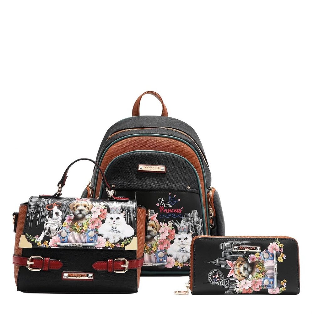 NICOLE LEE FAMLY YEARBOOK 3 PIECE SET